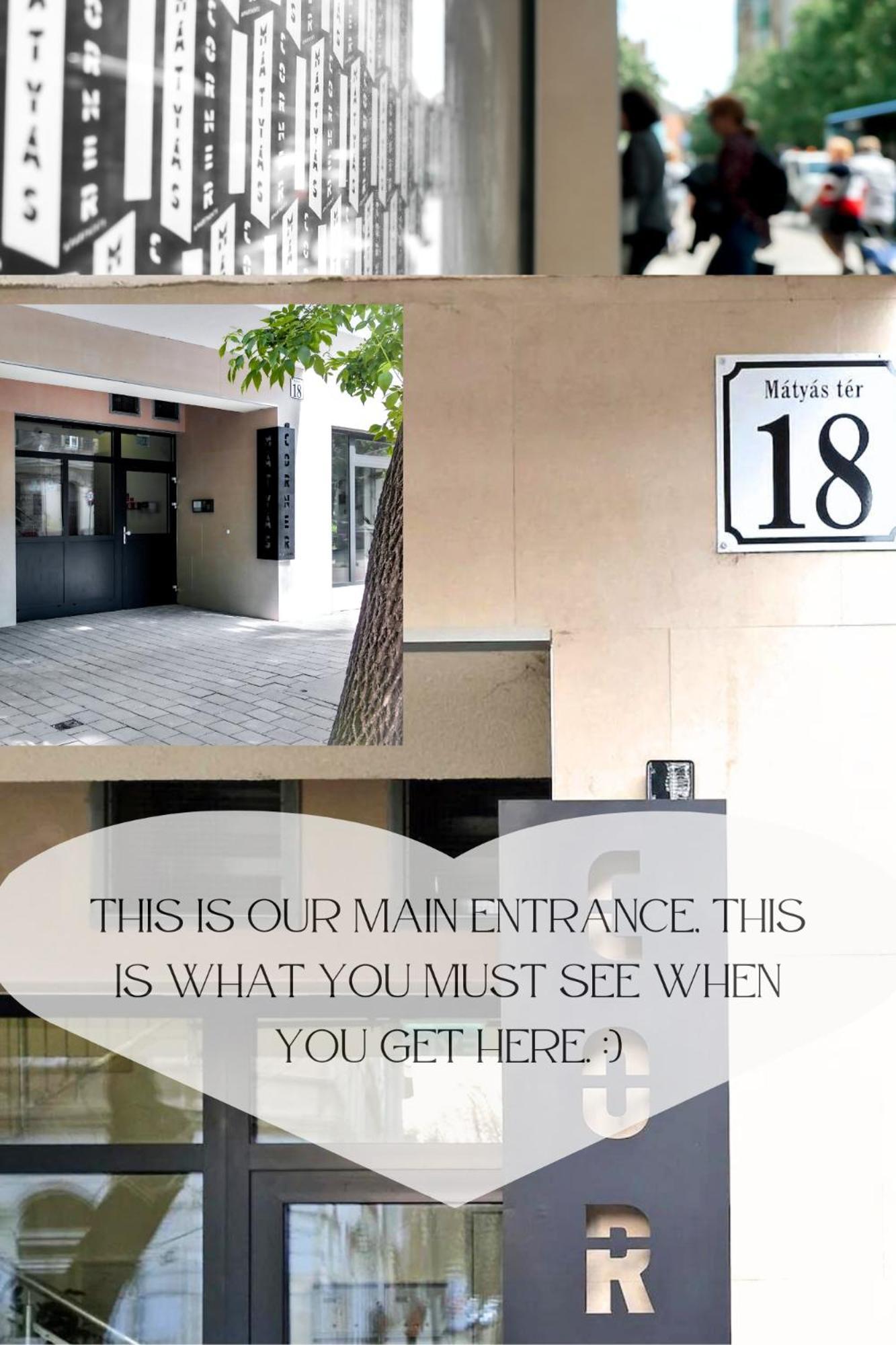 Matyas Corner Apartments Green Square Studio Apartment II Budapest Exterior foto